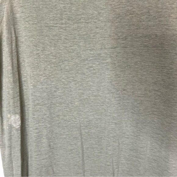 AERIE Midi Tank Dress Linen blend sleeveless Sage Green High Low hem Size S - Picture 13 of 15